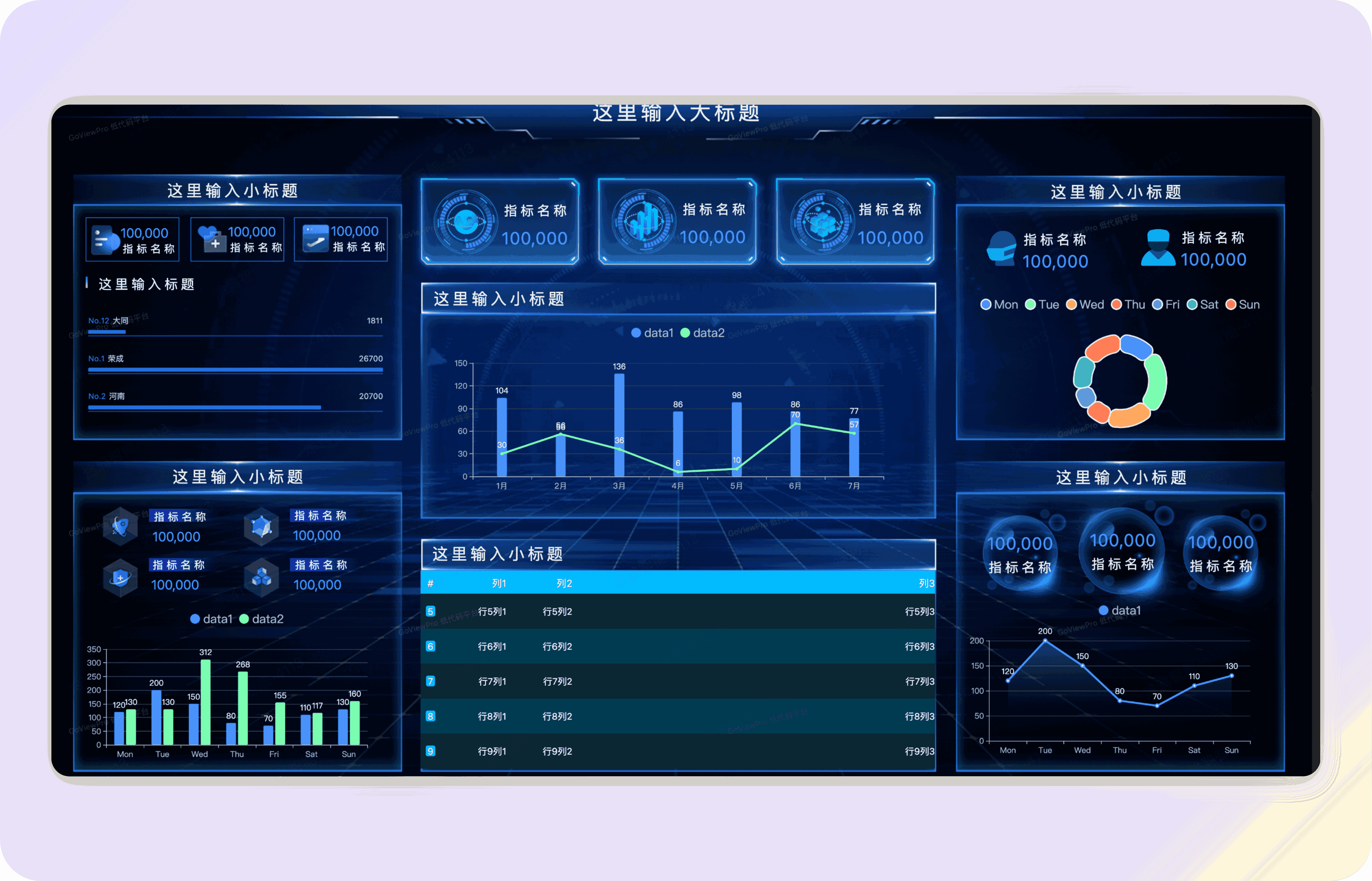 数据大屏